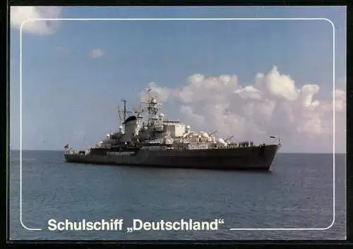 AK A 59-Schulschiff Deutschland auf hoher See