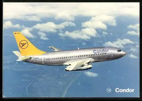 AK Flugzeug Boeing 737-230 von Condor Europa-Jet