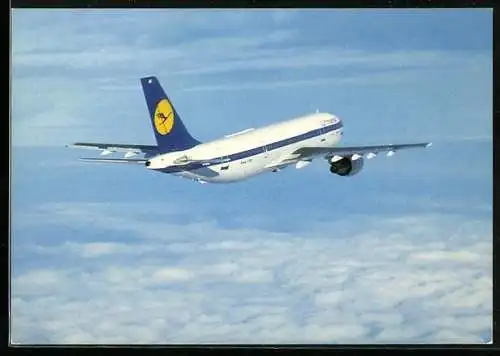 AK Lufthansa A 300, Airbus, Hinteransicht