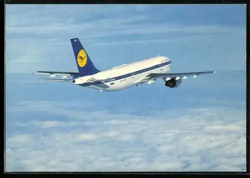 AK Lufthansa A 300, Airbus, Hinteransicht