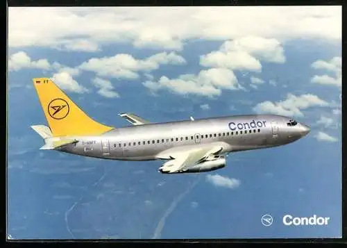 AK Flugzeug Boeing 737-230 von Condor Europa-Jet