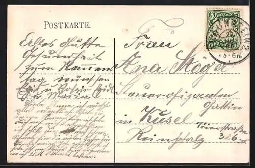 AK Traunstein, Partie am Stadtplatz