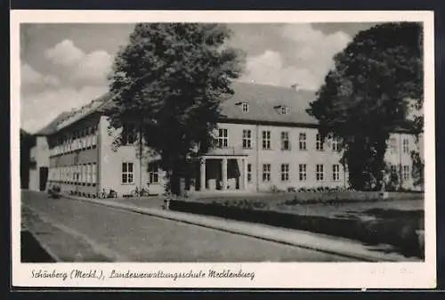 AK Schönberg /Meckl., Landesverwaltungsschule Mecklenburg