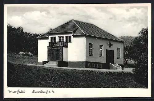 AK Lorsbach i. Taunus, Turnhalle des Turnverein von 1885