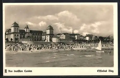 AK Binz, Das Kurhaus und Hotel Kaiserhof
