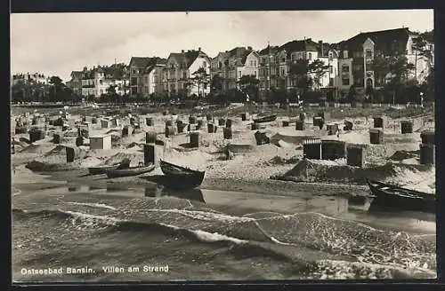 AK Bansin, Villen am Strand