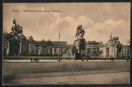 AK Berlin, Nationaldenkmal Kaiser Wilhelm I.