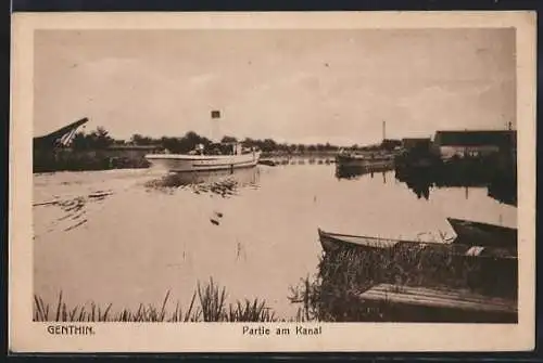 AK Genthin, Partie am Kanal