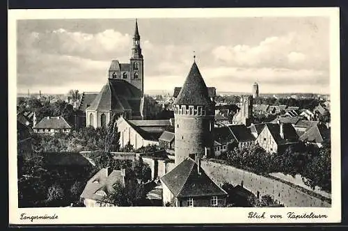 AK Tangermünde, Blick vom Kapitelturm