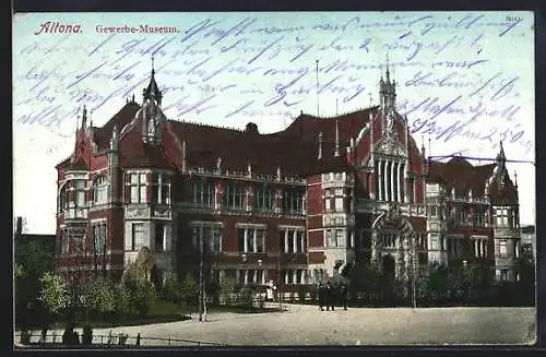 AK Hamburg-Altona, Gewerbe-Museum
