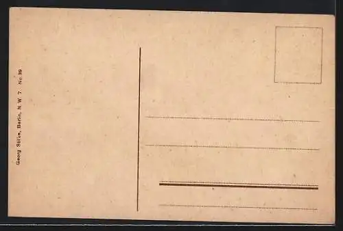 AK Berlin, Unter den Linden mit Denkmal Friedrich des Grossen