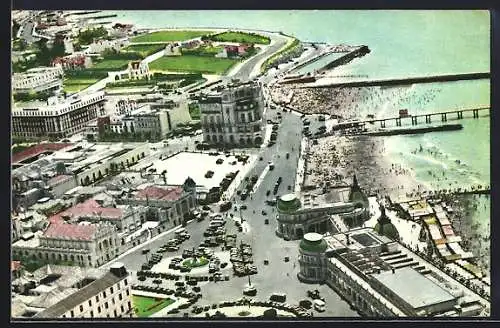 AK Mar del Plata, Vista Panorámica de la Costa