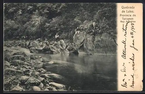 AK Quebrada de Lules /Tucuman, Panorama