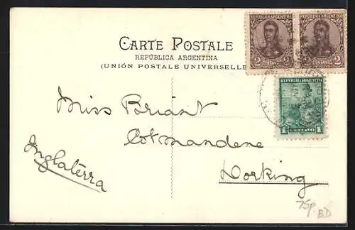 AK Bella Vista /F. C. P., Hotel Parque Henriot, Avenida de los Sauces