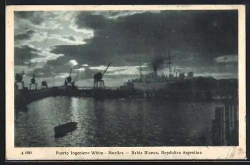 AK Bahía Blanca, Puerto Ingeniero White, Muelles