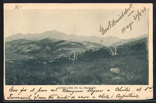 AK El Neuquen, Cordillera