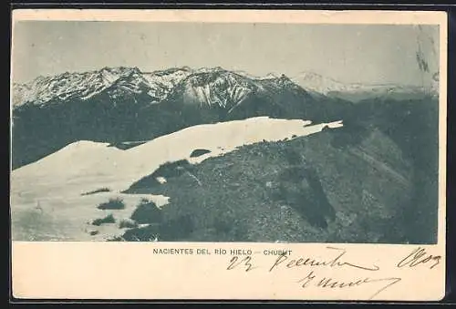 AK Chubut, Nacientes del Río Hielo