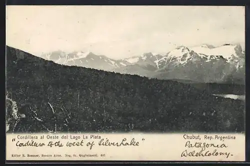 AK Chubut, Cordillera al Oeste del Lago La Plata