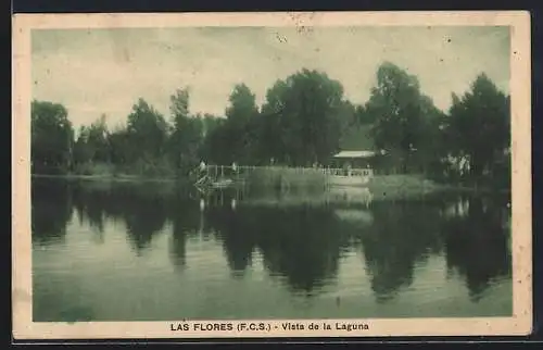 AK Las Flores /F. C. S., Vista de la Laguna