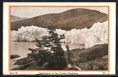 AK Tierra del Fuego, Ventisquero en los Canales Feuguinos