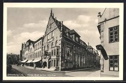 AK Oldenburg i. O., Hotel Graf Anton Günther