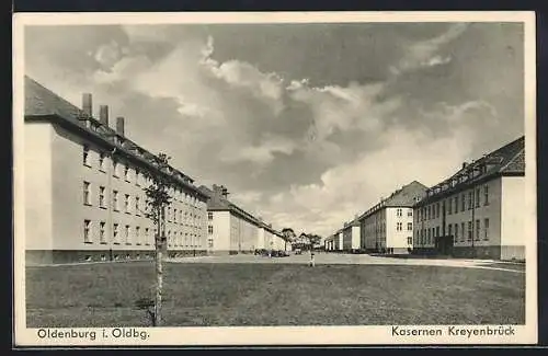 AK Oldenburg i. Oldbg., Kasernen Kreyenbrück