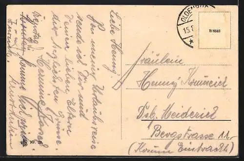 AK Oldenburg i. Old., Häuser in der Ofenerstrasse