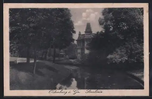 AK Oldenburg i. Gr., Staulinie