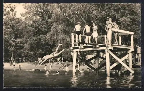 AK Kuhlmühle /Wittstock a. d. Dosse, Pionierlager Ho Chi Minh