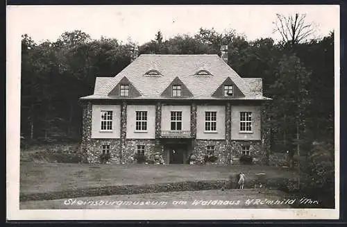 AK Römhild i /Thr., Steinsburgmuseum am Waldhaus