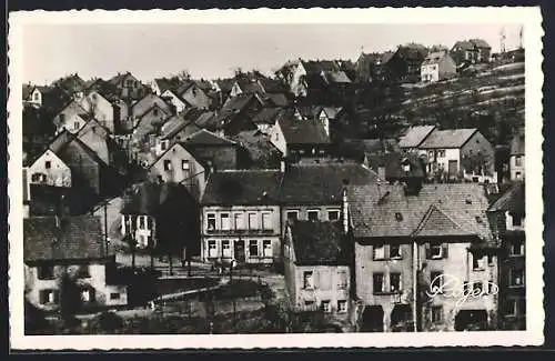 AK Spiesen /Saar, Blick auf den Ort