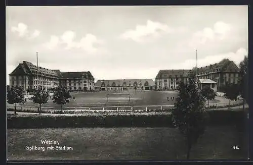 AK Wetzlar, Spilburg mit Stadion