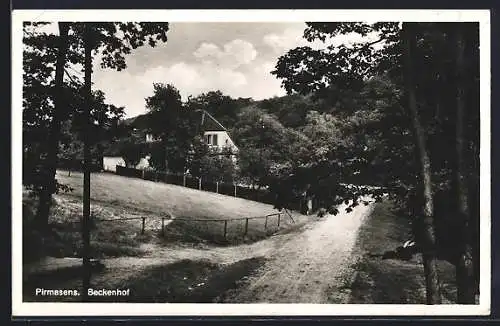 AK Pirmasens, Beckenhof am Waldrand