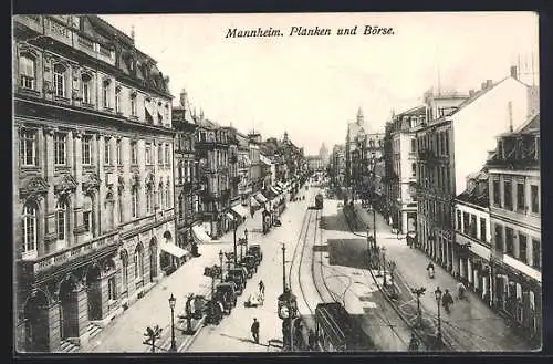 AK Mannheim, Planken und Börse