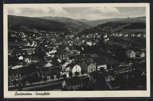 AK Lauterecken /Saarpfalz, Ortsansicht aus der Vogelschau