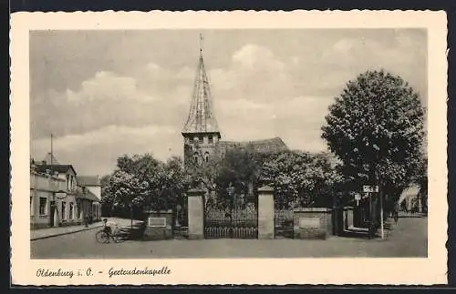 AK Oldenburg i. O., Blick auf die Gertrudenkapelle