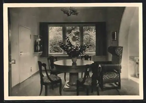 AK Insel Hiddensee, Kloster, Gerhart-Hauptmann-Gedächtnisstätte, Abendzimmer