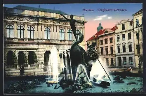 AK Bremen, Teichmann-Brunnen