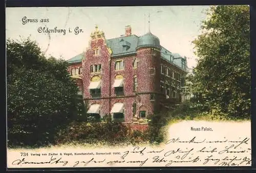 AK Oldenburg i. Gr., Neues Palais