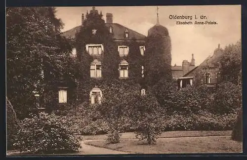AK Oldenburg i. Gr., Elisabeth Anna-Palais