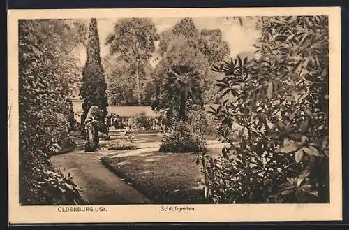 AK Oldenburg i. Gr., Schlossgarten