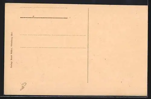 AK Oldenburg /Gr., Elisabeth-Anna-Palais mit Garten