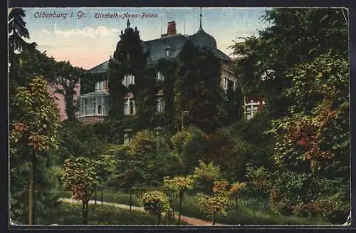 AK Oldenburg i. Gr., Elisabeth-Anna-Palais