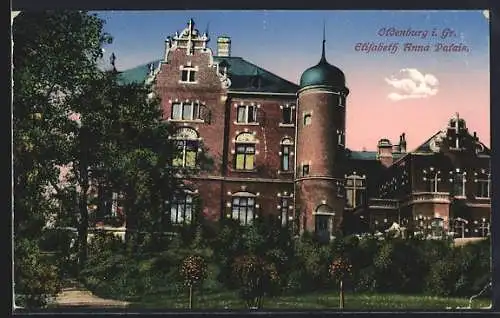 AK Oldenburg i. Gr., Elisabeth-Anna-Palais