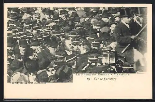 AK Marseille, Le Président Kruger, Sur le parcours