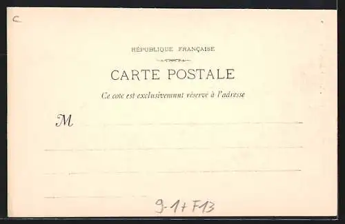 AK Marseille, Le Président Krüger, Le dèbardcadère vue de la terre