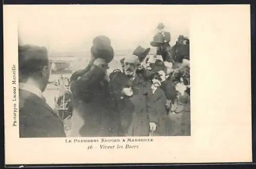 AK Marseille, Le Président Krüger, Vivent les Boers