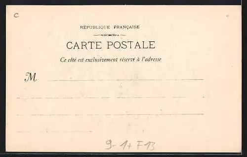 AK Marseille, Le Président Krüger, Le dèbarcadère vue de la mer