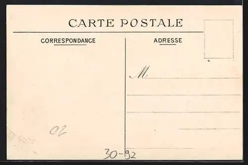 Künstler-AK Französischer Soldat tritt deutschem Soldat an der Grenze in den Hintern