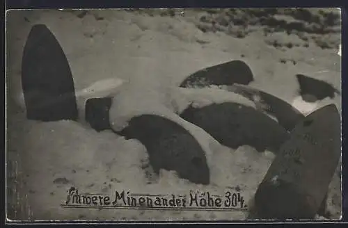 AK Schwere Minen an der Höhe 304, Munition